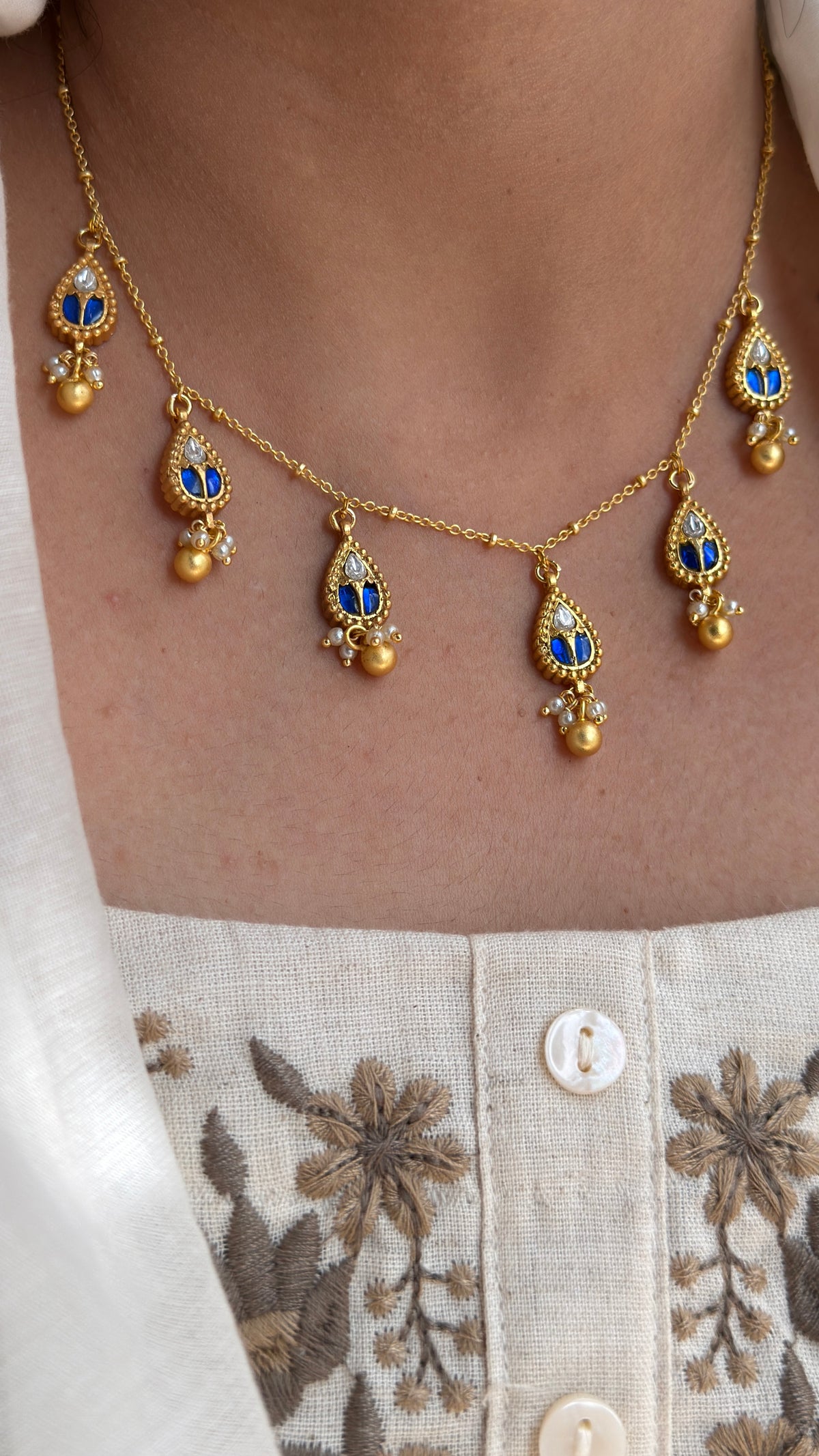 Nilaya Gold Necklace