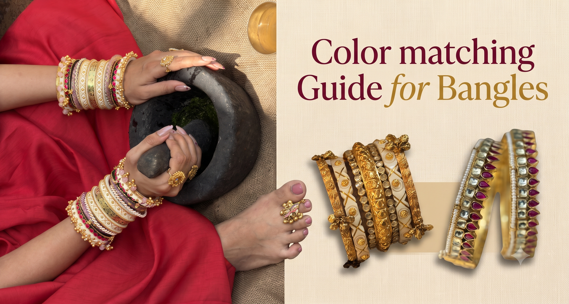 Mix and Match Bangles: The Ultimate Color Coordination Guide for Every Outfit
