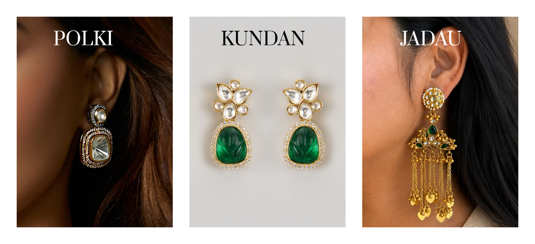 Jadau, Kundan or Polki Jewelry – Which Should You Buy