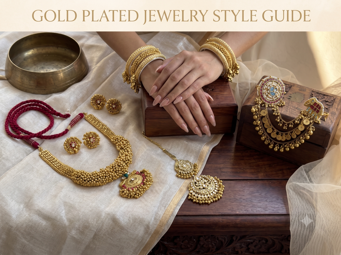 How to Choose Gold Plated Indian Jewellery for Every Outfit and Occasion
