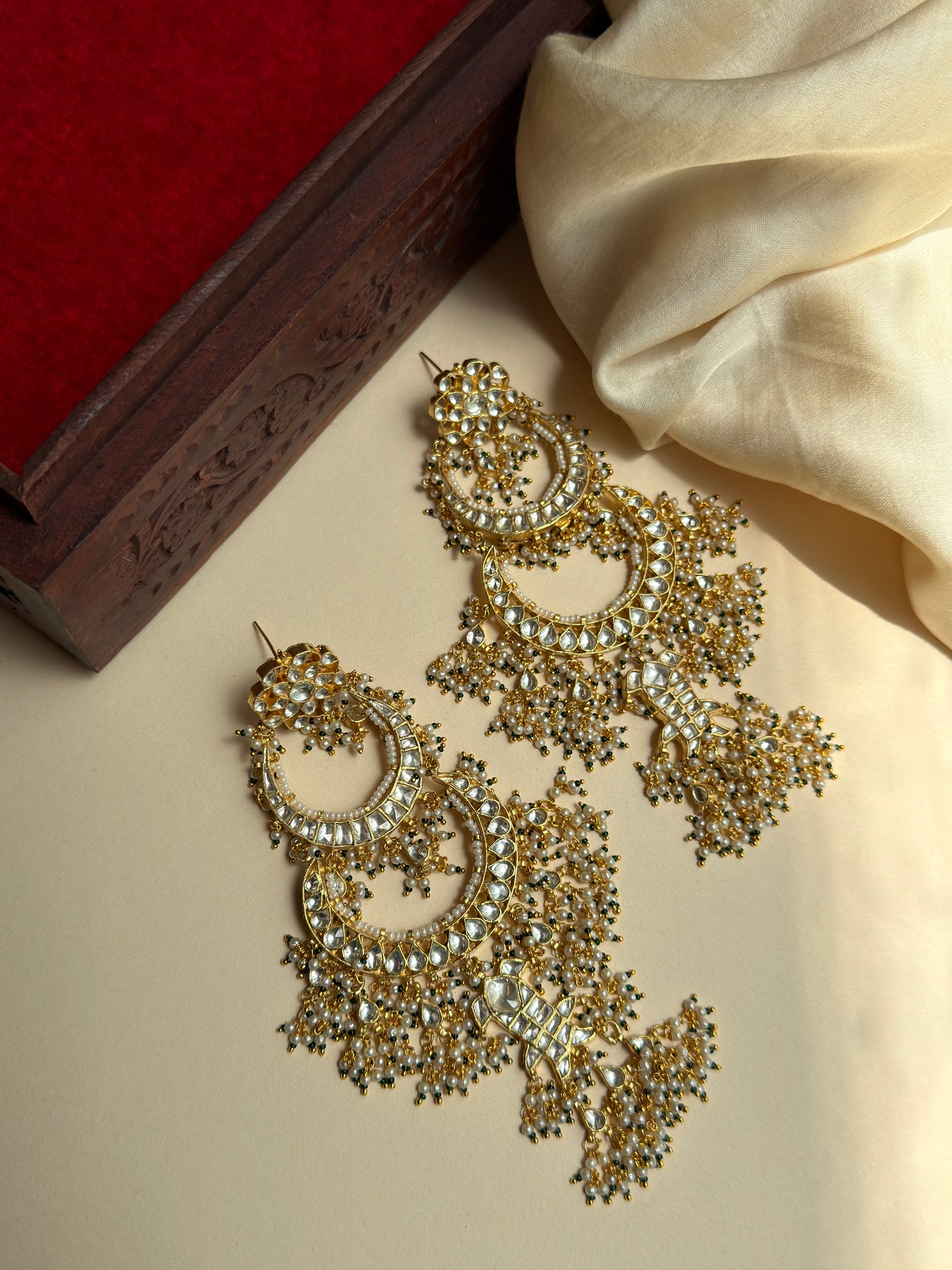 Moonveil Pearl Danglers