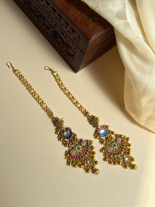 Royal Kundan Danglers