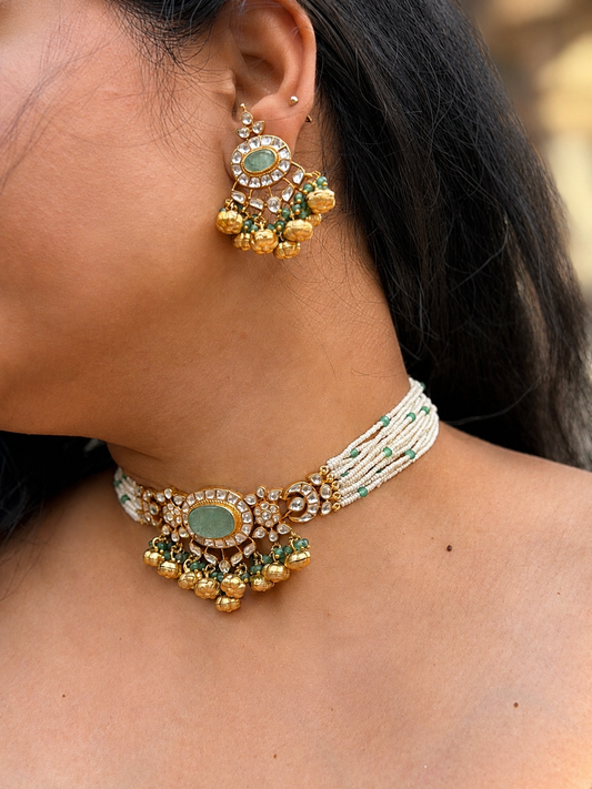 Meher Polki Choker Set