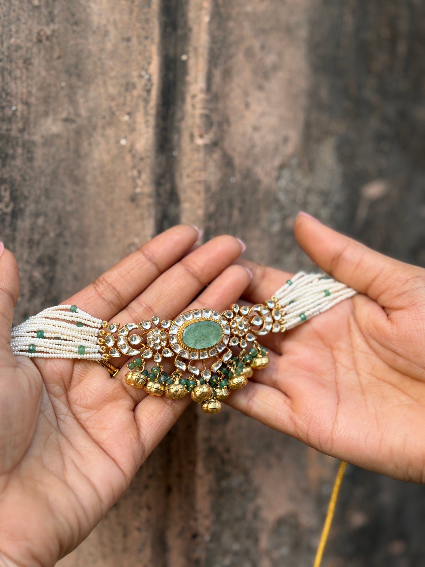Meher Polki Choker Set