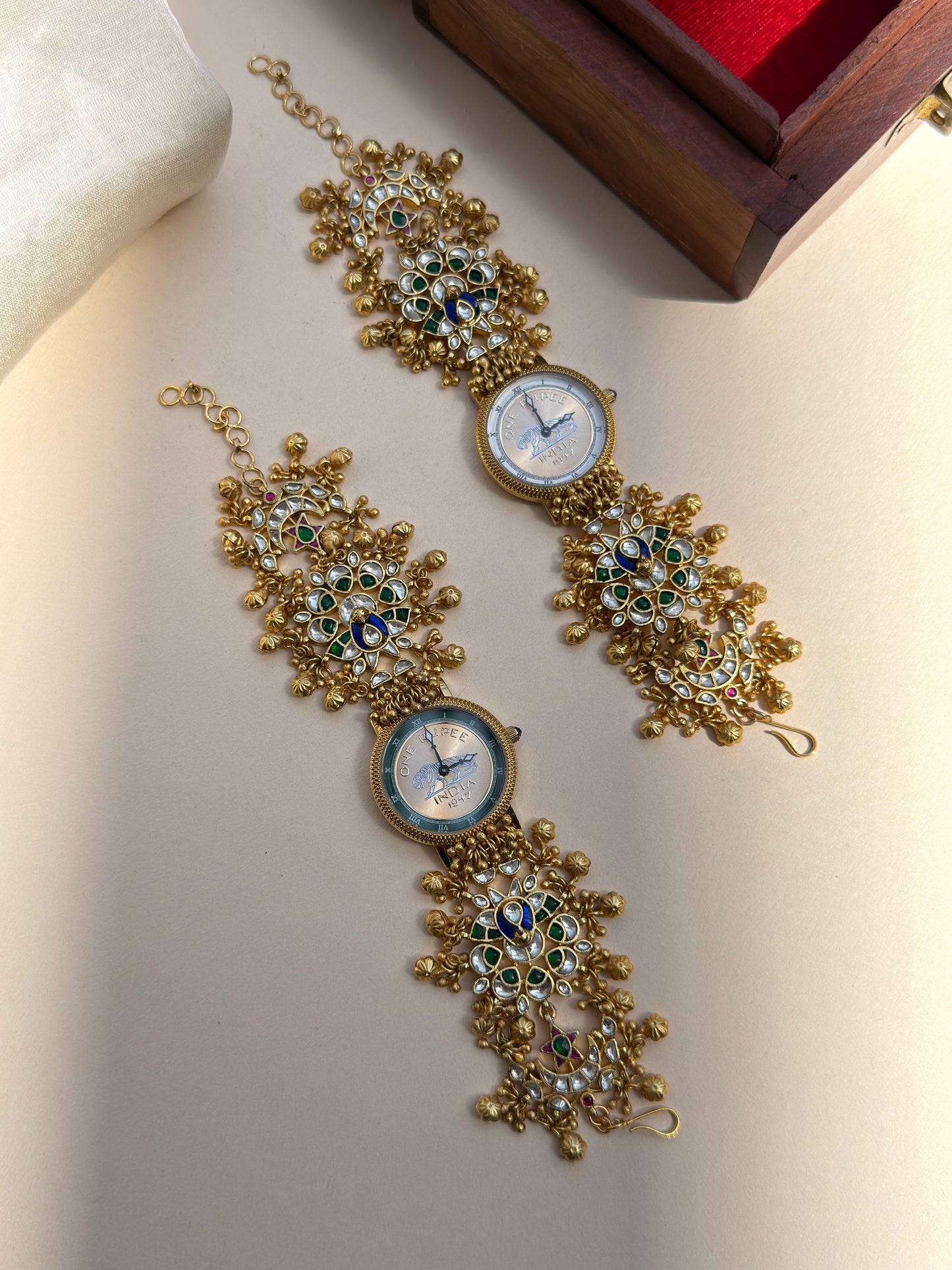 Royal Heritage Coin Dial Bracelet Watch