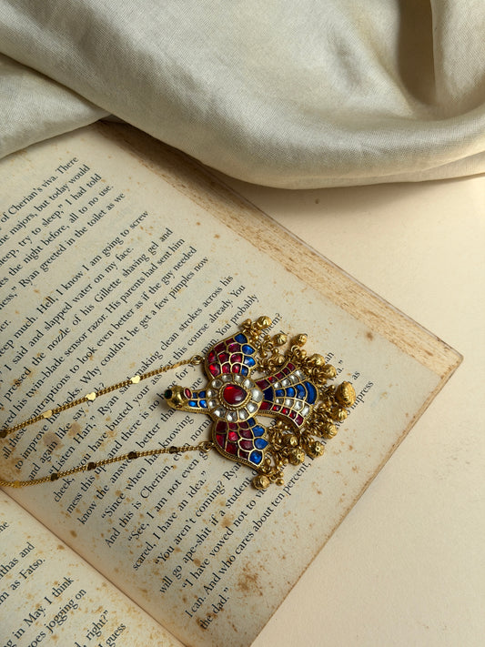 Imperial Eagle Ghunghroo Pendant