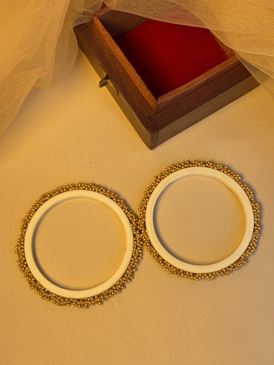 Heritage Ghoonghroo Bangles in a Pair of two