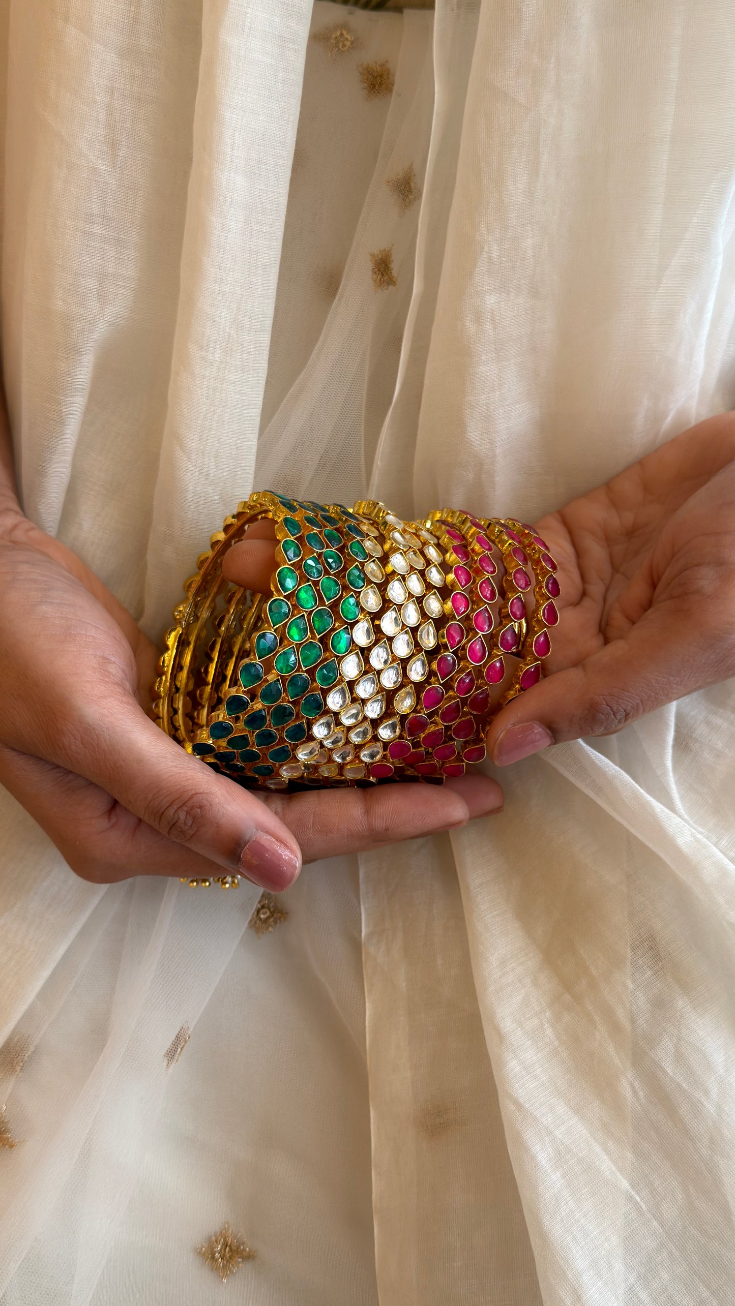 Rangrani Jadau Bangles