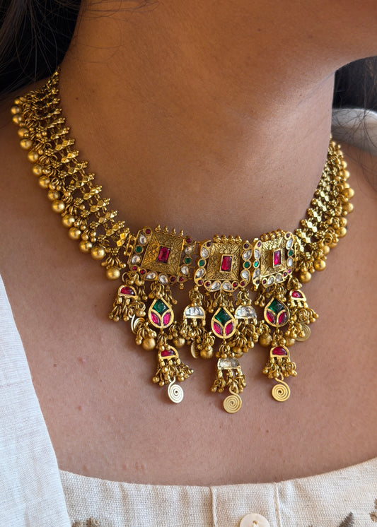 Swarna Chandan Jadau Haar