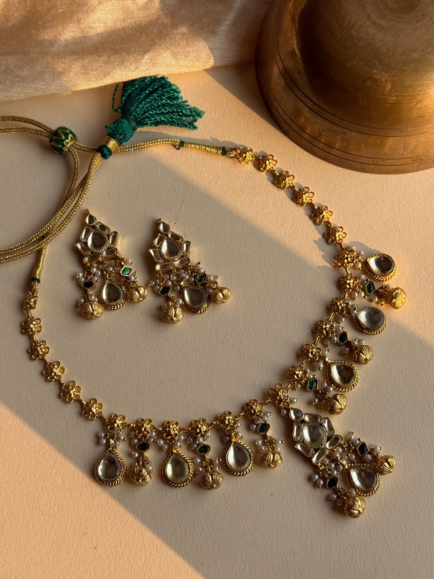Heer Antique Kundan Set
