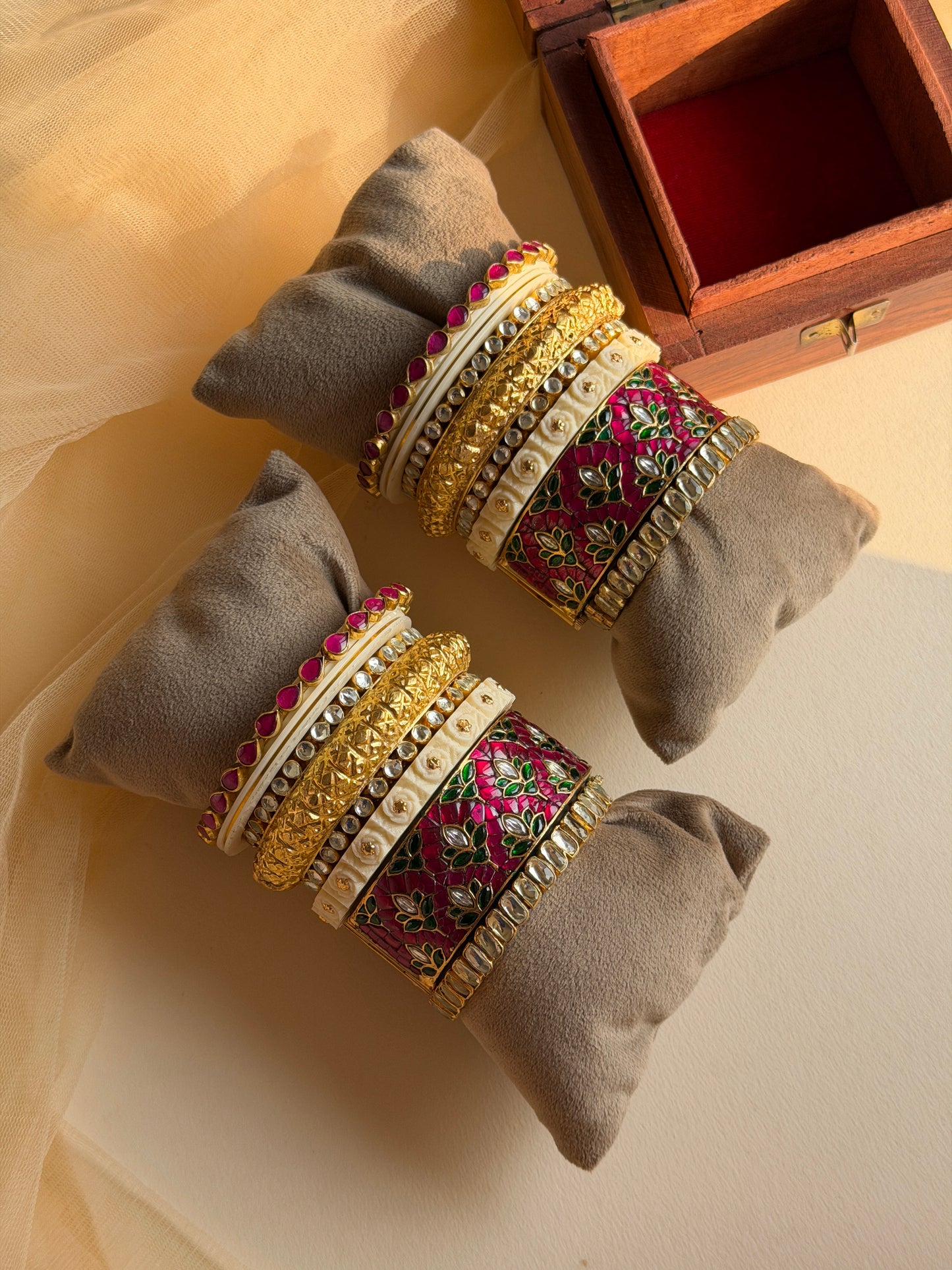 Annapurna Heritage Bangles Set