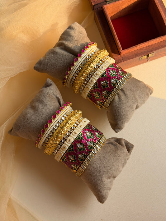 Annapurna Heritage Bangles Set