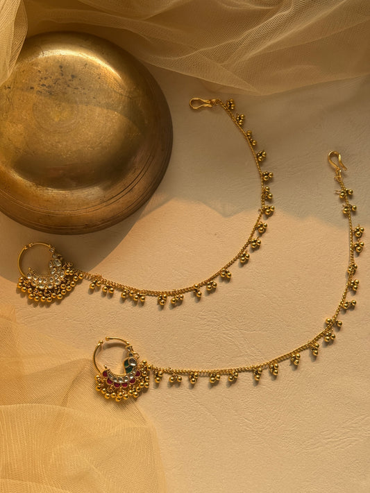 Heritage Nath with Chain